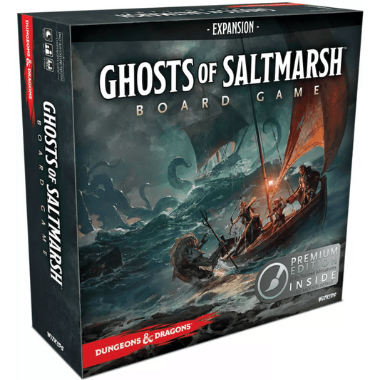 Dungeons & Dragons: Ghosts of Saltmarsh Adventure System Board Game Expansion Premium Edition