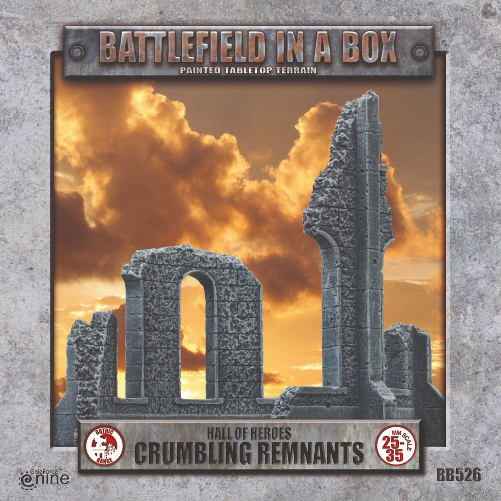 Battlefield In a Box - Gothic Battlefields - Crumbling Remnants