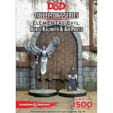 D&D Collectors Series Elemental Evil Aerisi Kalinoth & Air Priest (Limited Edition)