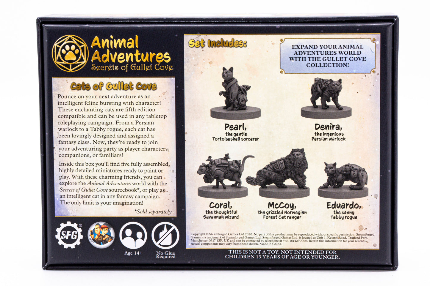 Animal Adventures RPG Cats of Gullet Cove