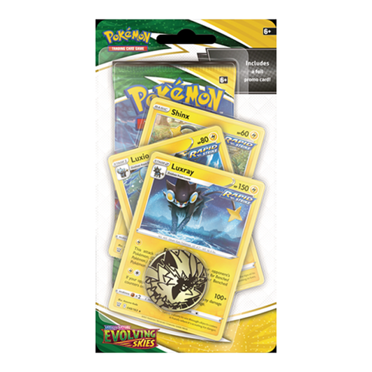Pokémon TCG: Sword & Shield 7 Evolving Skies Premium Checklane Blister Luxray