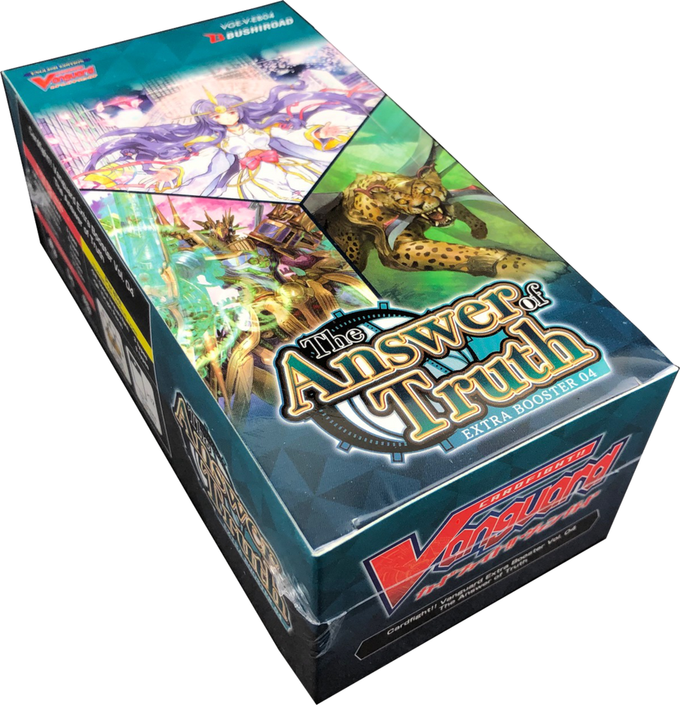 Cardfight Vanguard The Answer of Truth VGE-V-EB04 Booster Box