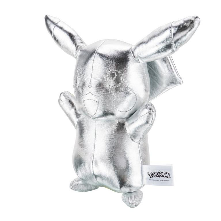 Pokémon 25th anniversary Select Plush Figure Silver Version Pikachu 30 cm