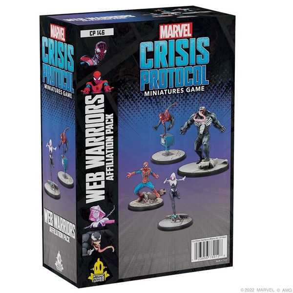 Web Warriors Affiliation Pack: Marvel Crisis Protocol