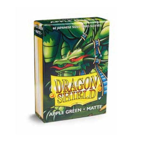 Dragon Shield Japanese Size Matte Sleeves - Apple Green