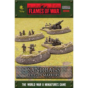 Battlefield In a Box - Sandbags Dug in Markers