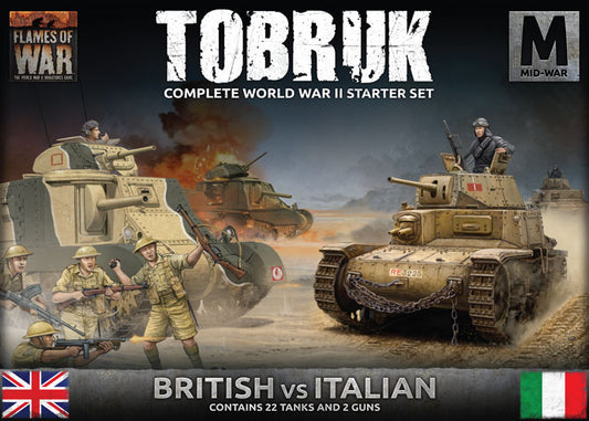 Flames of War - Tobruk Starter Set (MW Italy vs British)