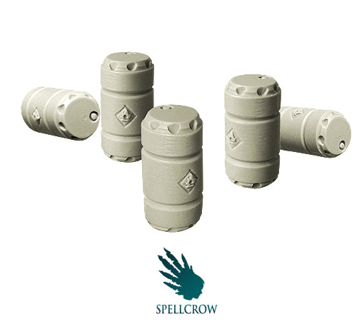 Flammable Barrels Spellcrow Scenery