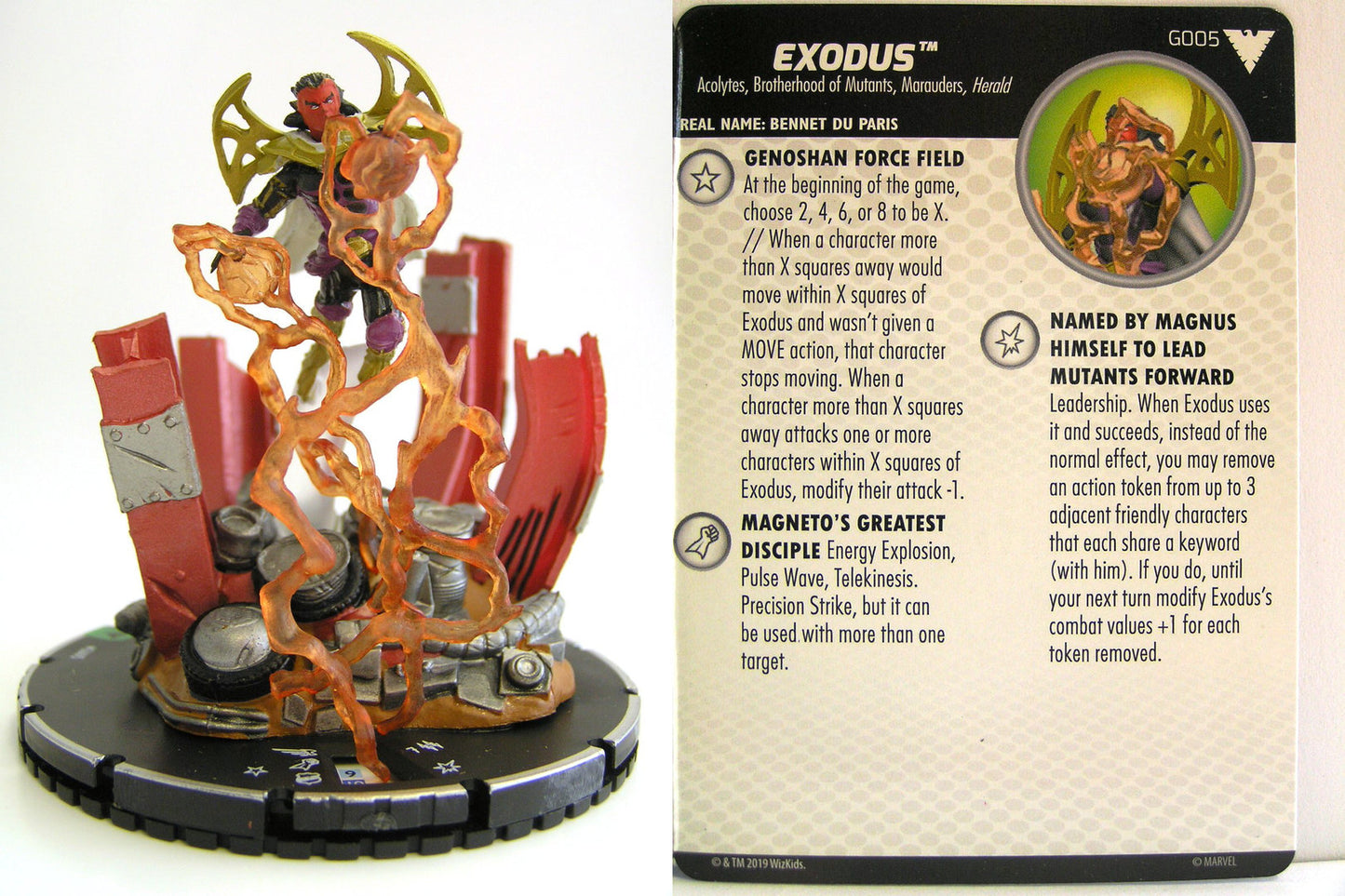 Heroclix - Marvel Animated X-Men Dark Phoenix Saga - EXODUS #G005