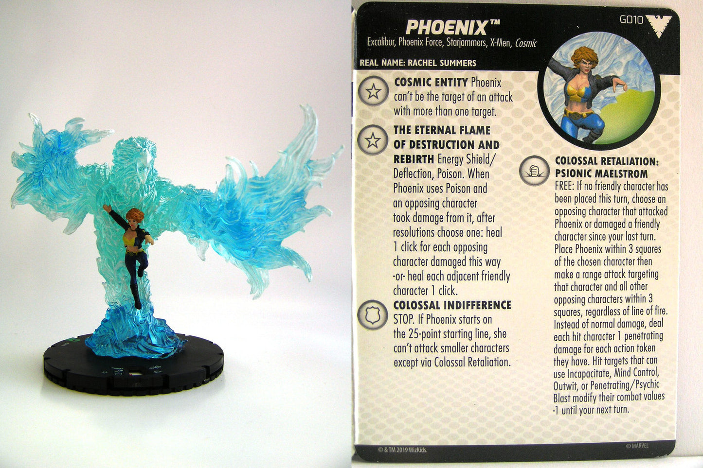 Heroclix - Marvel Animated X-Men Dark Phoenix Saga - PHOENIX #G010