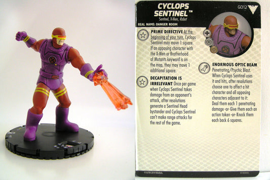 Heroclix - Marvel Animated X-Men Dark Phoenix Saga - CYCLOPS SENTINEL #G012