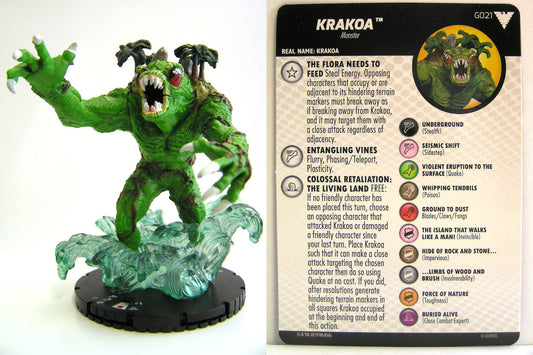 Heroclix - Marvel Animated X-Men Dark Phoenix Saga - KRAKOA #G021