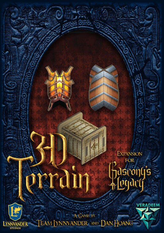 Gascony's Legacy:  3D Terrain Board Game