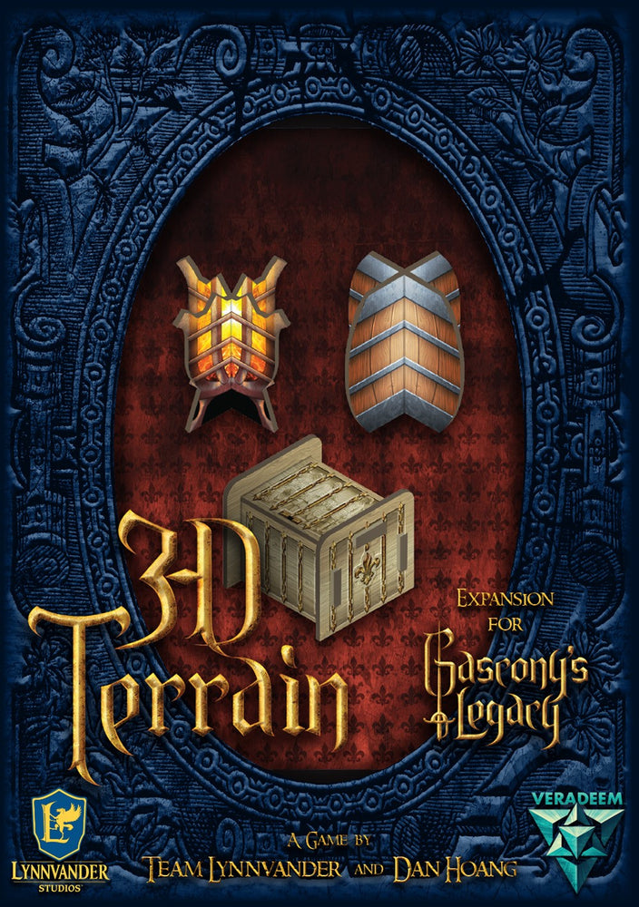 Gascony's Legacy:  3D Terrain Board Game