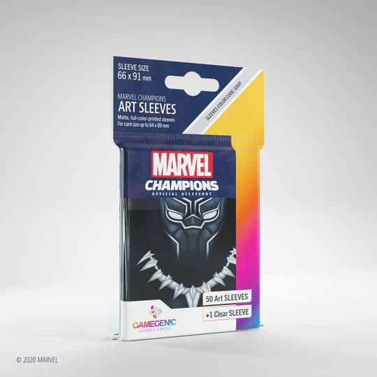 Marvel Champions Art Sleeves- Black Panther (50 ct.)