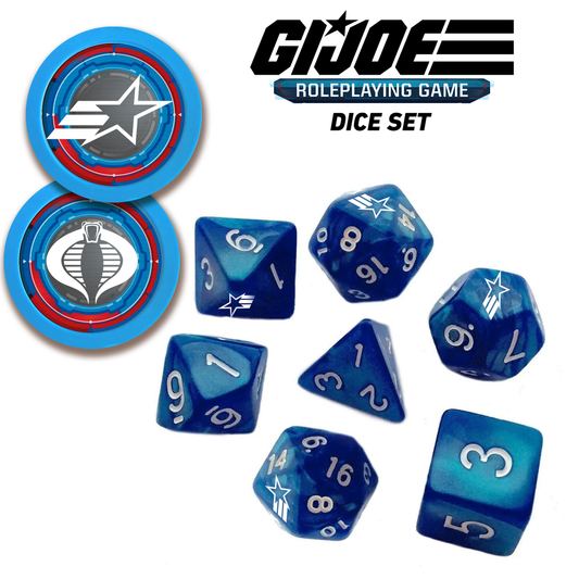 G.I. JOE Roleplaying Game Dice Set