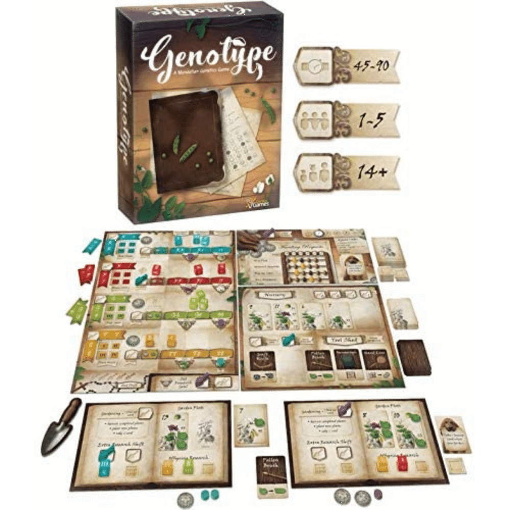 Genotype a Mendelian Genetics Game - Board Game