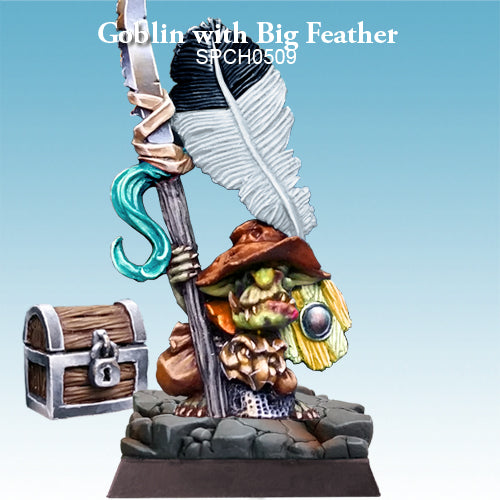 Goblin with Big Feather Spellcrow