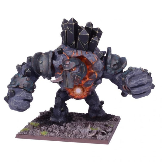 Abyssal Dwarf Greater Obsidian Golem - Kings of War