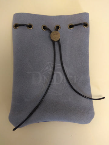Grey Suede Bag of Holding - Dndice
