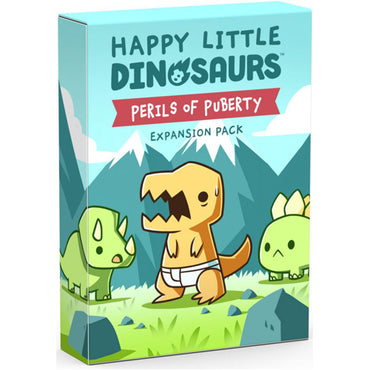 Happy Little Dinosaurs Perils of Puberty Expansion Board Game