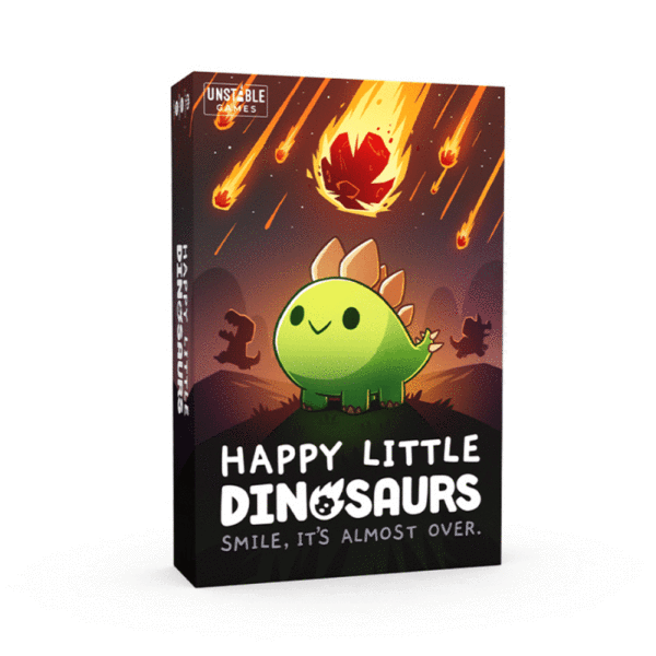 Happy Little Dinosaurs Smile its Almost Over Base Game Board Game