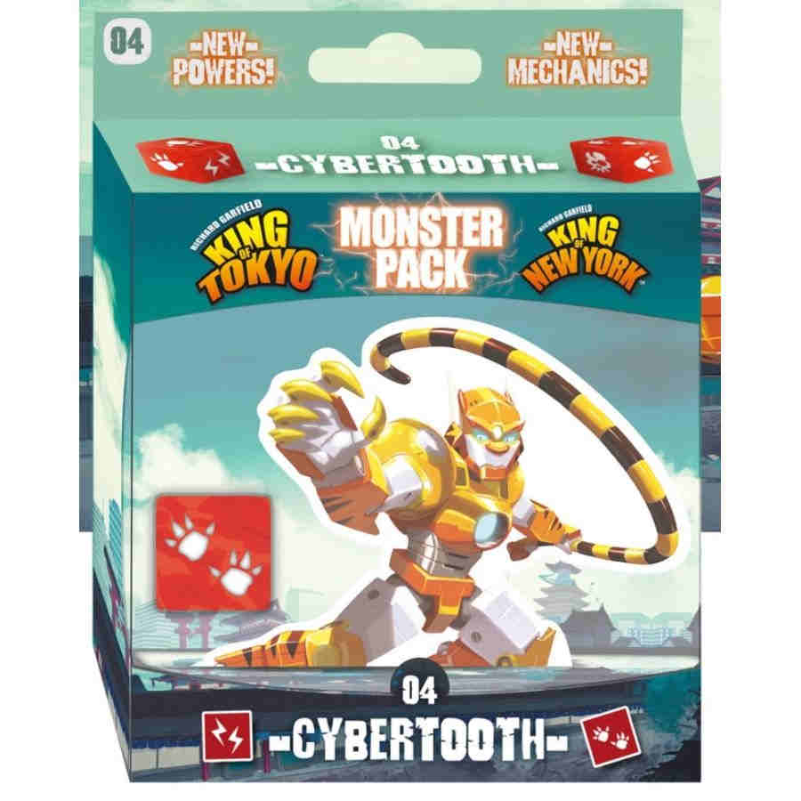 King of Tokyo  Monster Pack Cybertooth Boardgame