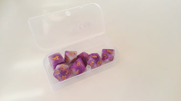 Trade Dice: Dungeons and Dragons Set- Purple Mixture