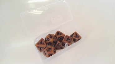 Trade Dice: Dungeons and Dragons Set- Stone Beige