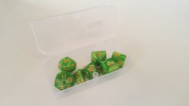 Trade Dice: Dungeons and Dragons Set- Green mixture