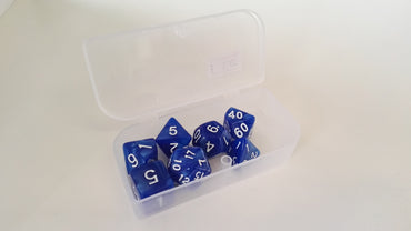 Trade Dice: Dungeons and Dragons Set- Blue Mixture