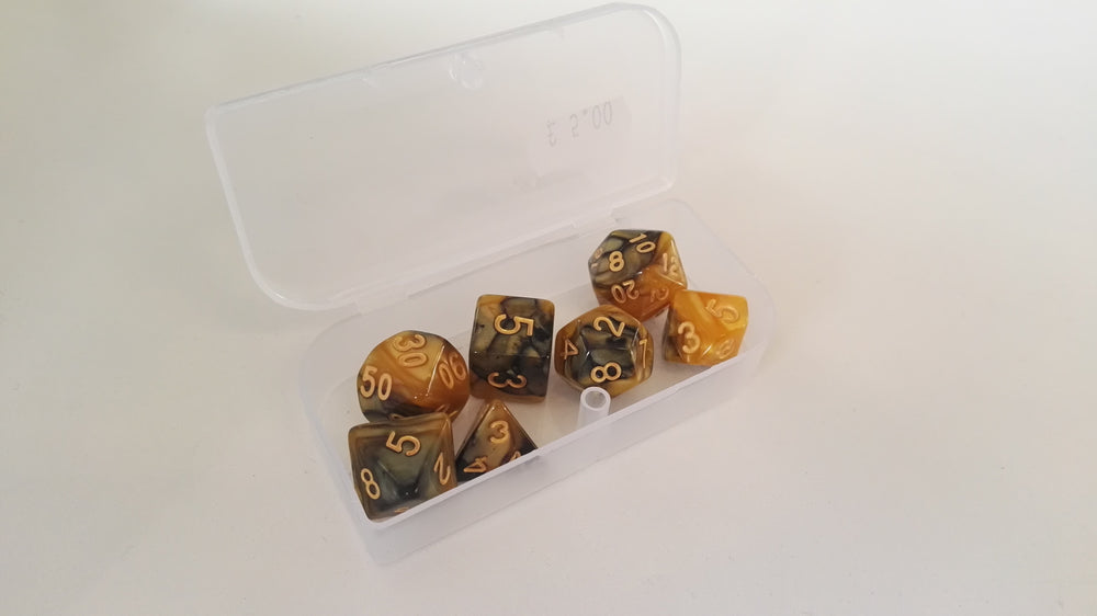 Trade Dice: Dungeons and Dragons Set- Assorted Browns
