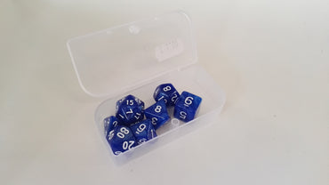 Trade Dice: Dungeons and Dragons Set- Blue Highlights