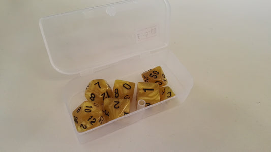 Trade Dice: Dungeons and Dragons Set- Yellow Mixture