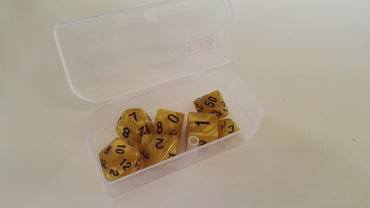 Trade Dice: Dungeons and Dragons Set- Yellow Mixture