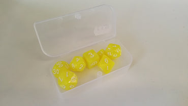 Trade Dice: Dungeons and Dragons Set- Light Yellow Mixture