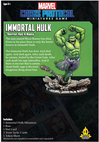 Marvel Crisis Protocol Immortal Hulk