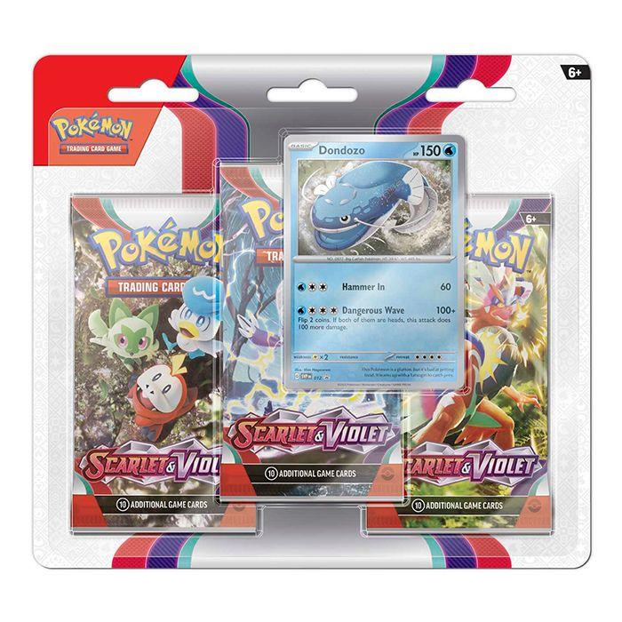 Pokemon TCG: Scarlet & Violet 1 3-Pack Booster Dondozo