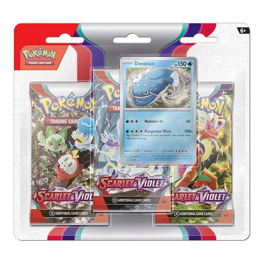 Pokemon TCG: Scarlet & Violet 1 3-Pack Booster Dondozo