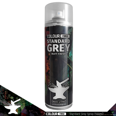 The Colour Forge Matt Standard Grey Spray (500ml)