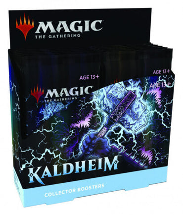 Magic: The Gathering Kaldheim Collector Booster Box Display