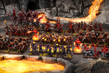 Kings of War Forces of the Abyss Mega Army