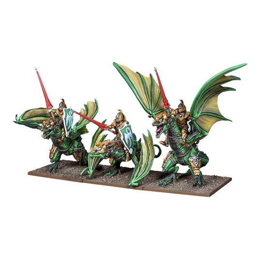 Elf Drakon Riders Regiment - Kings of War