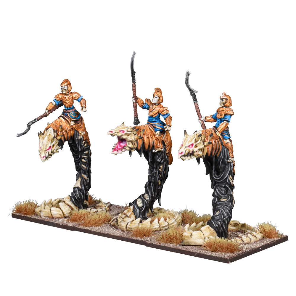 Kings of War Empire of Dust Sandborne Wyrmriders Regiment