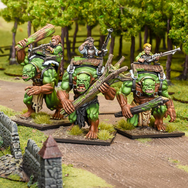 Halfling Forest Troll Gunners Regiment Kings of War