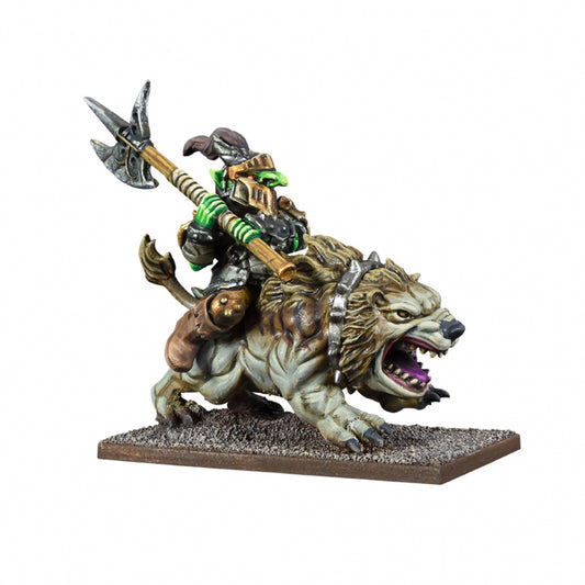 Goblin King on Mawbeast - Kings of War