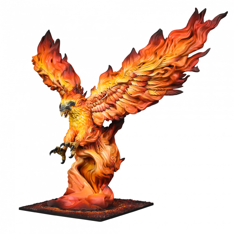 Kings of War Basilean Phoenix Epic Monster Kit