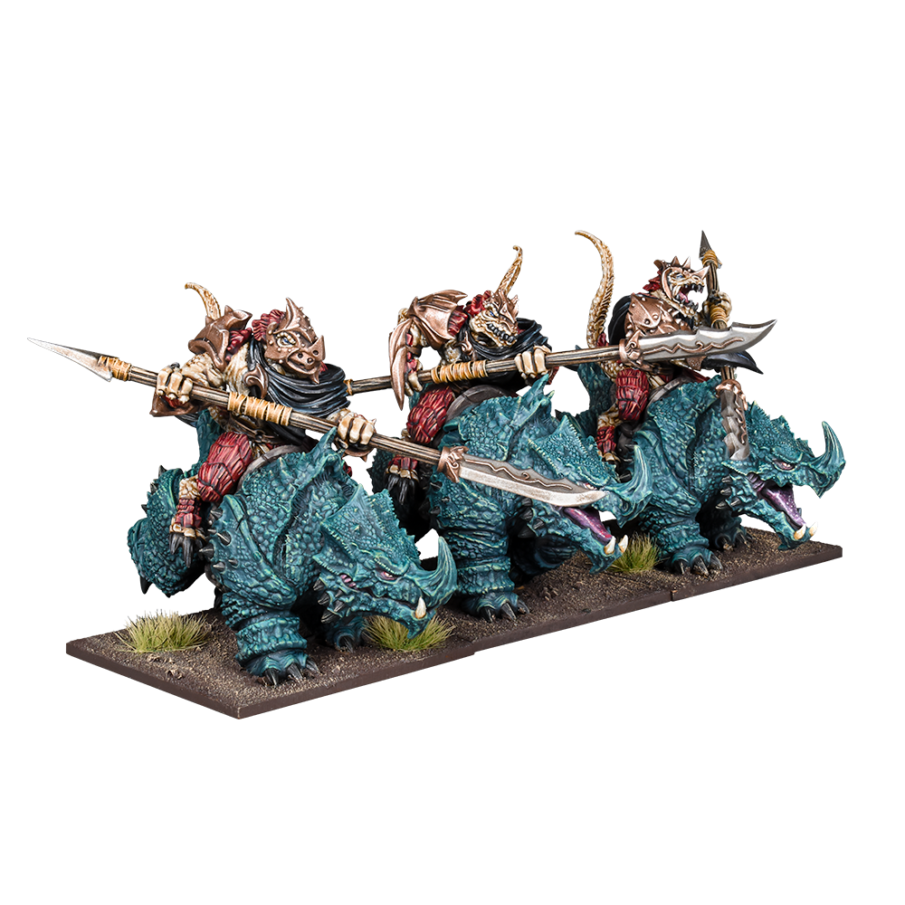 Rhinosaur Cavalry Regiment - Kings of War