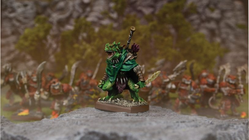 Kings of War Forces of Nature Artakl, Ghekkotah Clutch Warrior