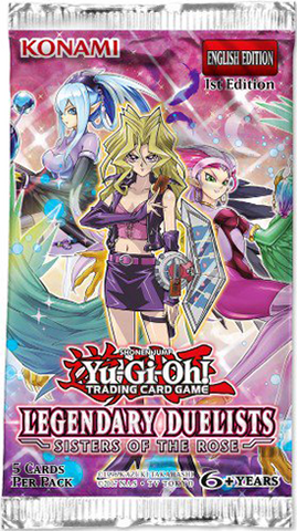 Yu-Gi-Oh Legendary Duelist Sisters of the Rose Booster Pack
